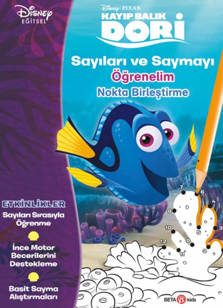 disney-kayip-balik-dori-sayilari-ve-saymayi-ogrenelim-nokta-birlestirme