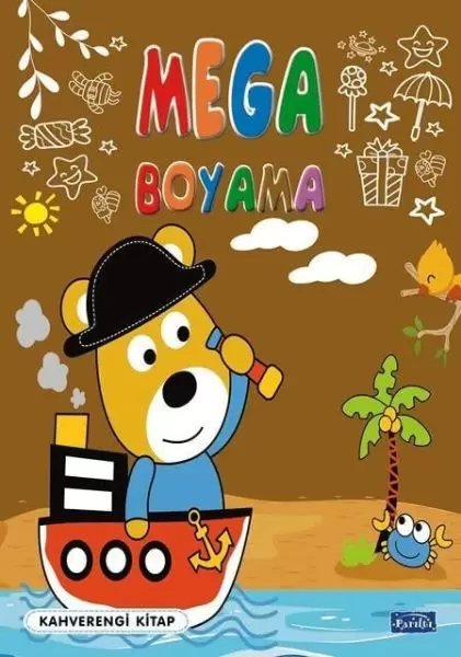 mega-boyama-kahverengi-kitap