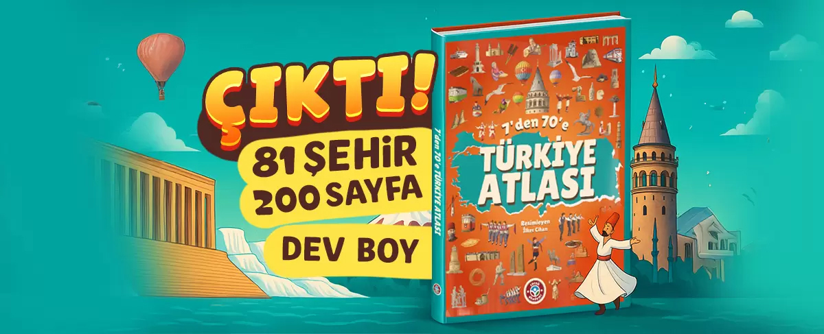 YENİ - Türkiye Atlası Şimdi Avrupa da