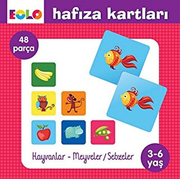 hafiza-kartlari-hayvanlar-meyveler-sebzeler