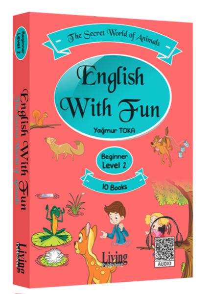 english-with-fun-level-2-10-kitap-the-secret-world-of-animals