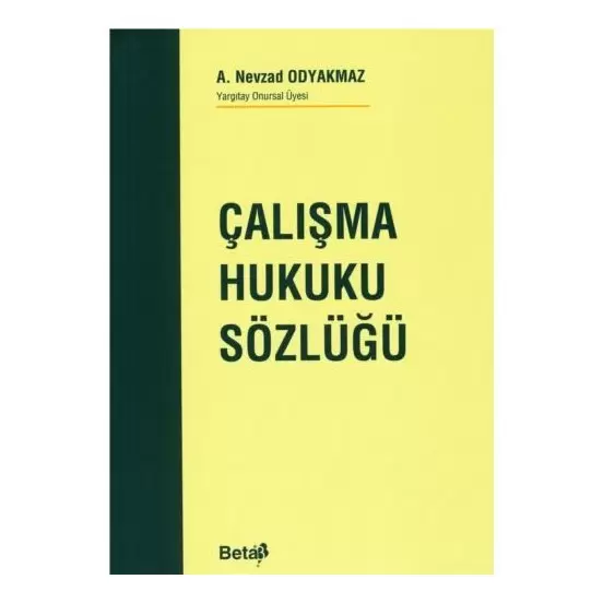calisma-hukuku-sozlugu