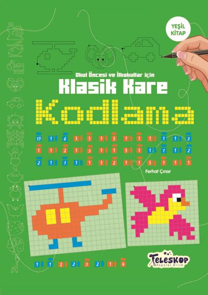 klasik-kare-kodlama-yesil-kitap