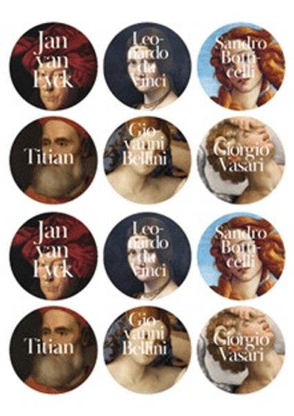 ikonik-tablolar-sticker-12-li