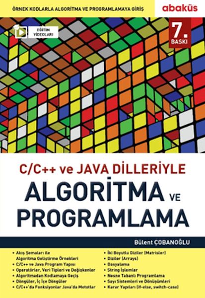 c-c-ve-java-dilleriyle-algoritma-ve-programlama