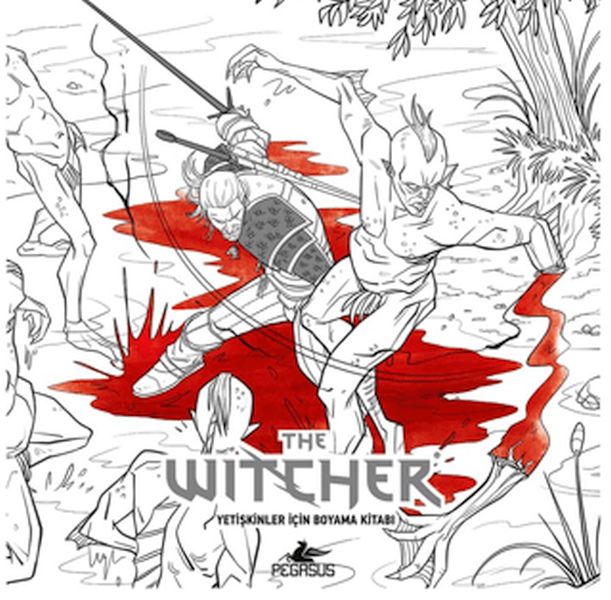 the-witcher-yetiskinler-icin-boyama-kitabi