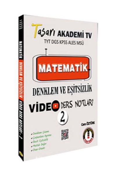 tasari-tyt-dgs-kpss-ales-msu-matematik-denklem-esitsizlik-video-ders-notlari