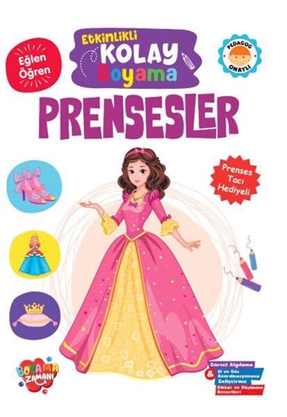 etkinlikli-kolay-boyama-prensesler-229140