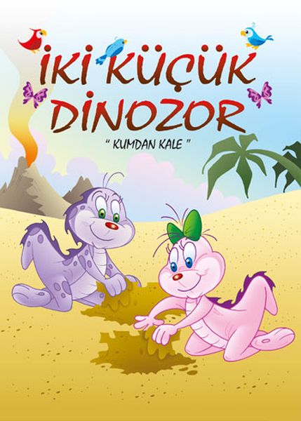 iki-kucuk-dinozor-kumdan-kale