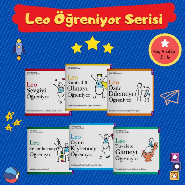 leo-ogreniyor-serisi-6-kitap-takim