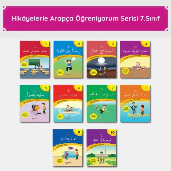 hikayelerle-arapca-ogreniyorum-serisi-7-sinif-arapca-hikaye-seti