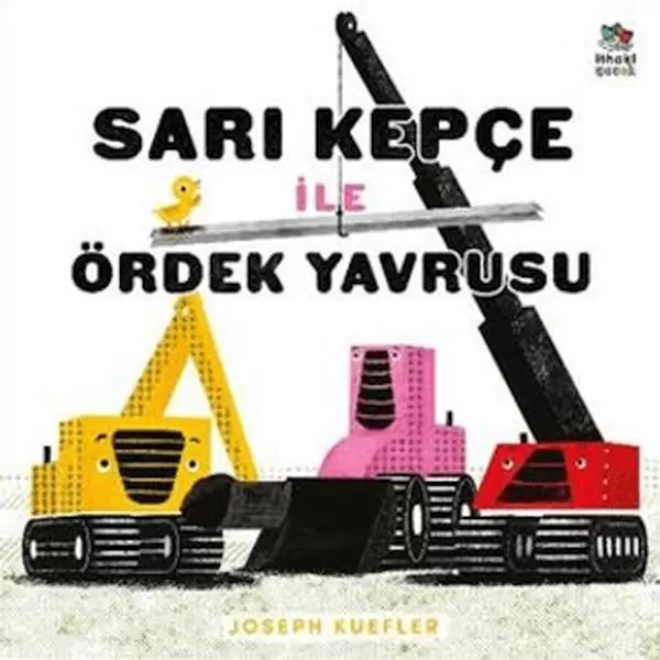 sari-kepce-ile-ordek-yavrusu