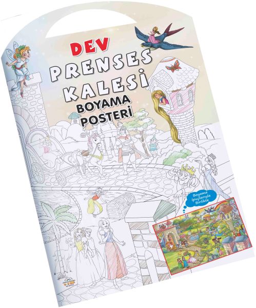 prenses-kalesi-dev-boyama-posteri