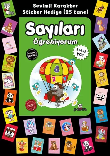 stickerli-3-4-5-yas-sayilari-ogreniyorum