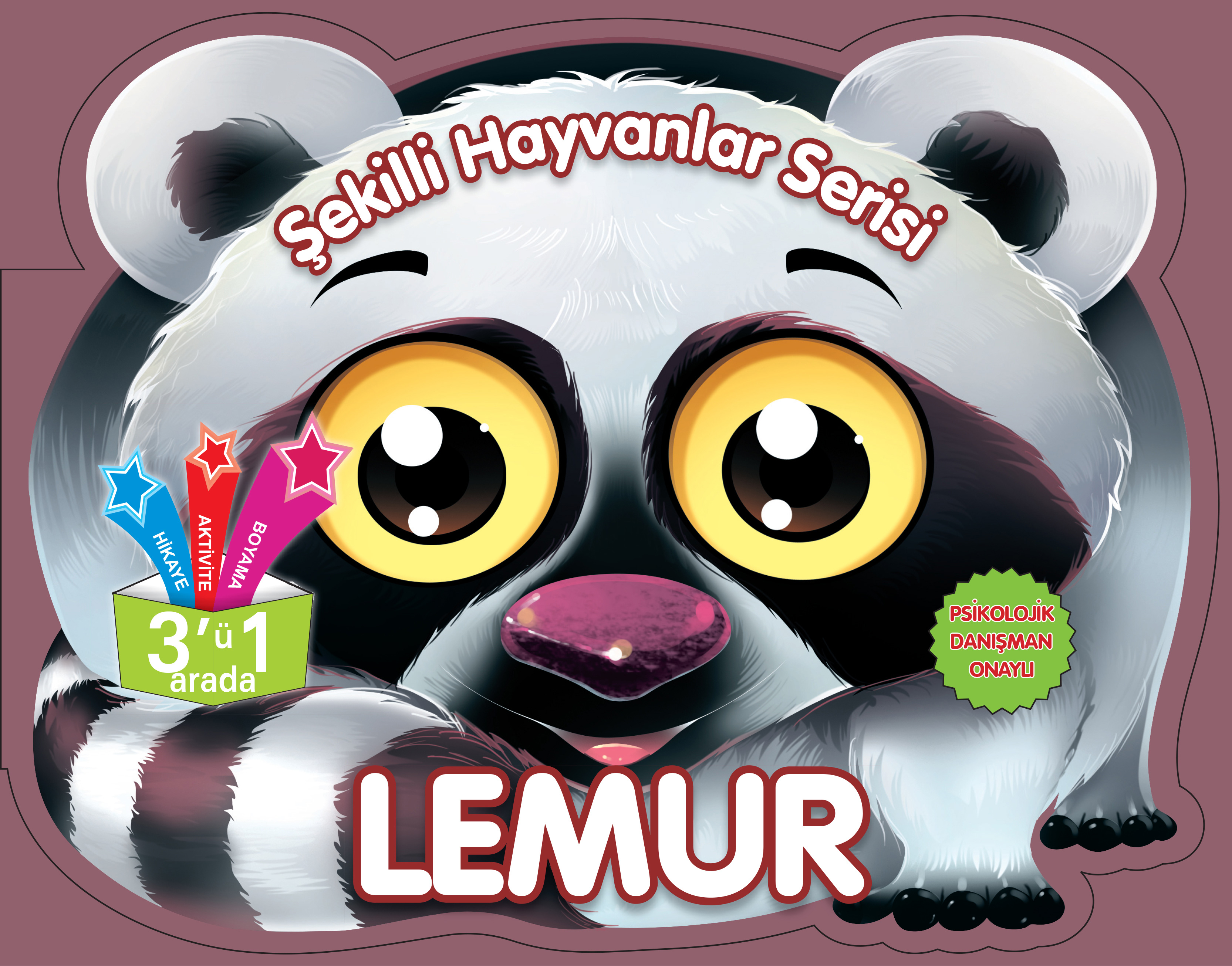 sekilli-hayvanlar-serisi-lemur