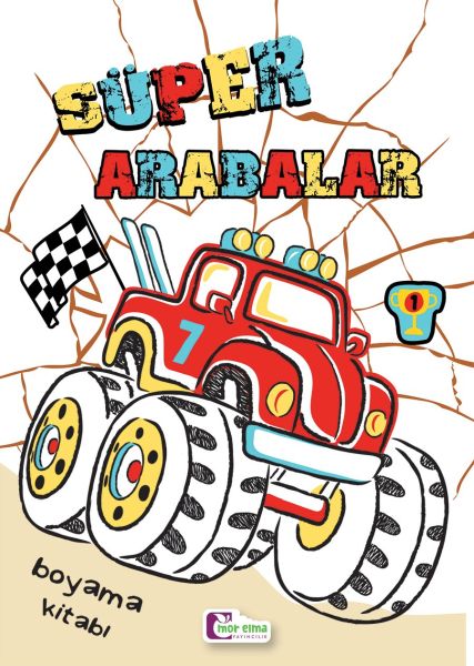 super-arabalar-boyama-kitabi