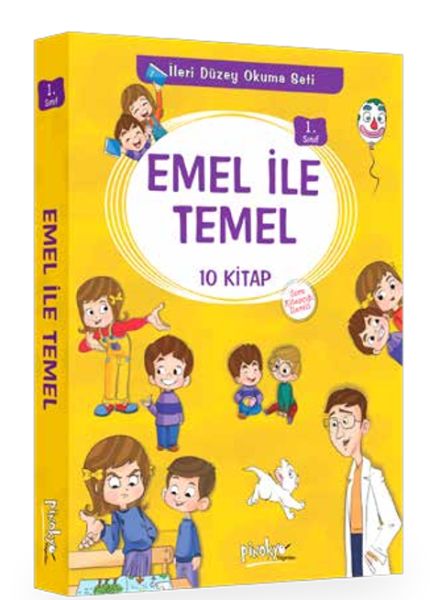 1-sinif-emel-ile-temel-serisi-ileri-duzey-okuma-seti-10-kitaplik-set