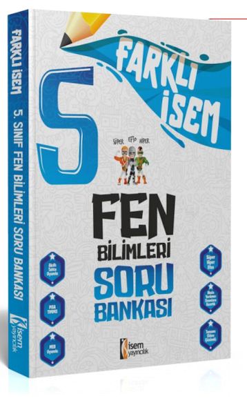 isem-yayincilik-2024-farkli-isem-5-sinif-fen-bilimleri-soru-bankasi