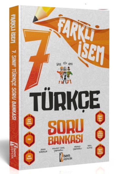 isem-yayincilik-2024-farkli-isem-7-sinif-turkce-soru-bankasi