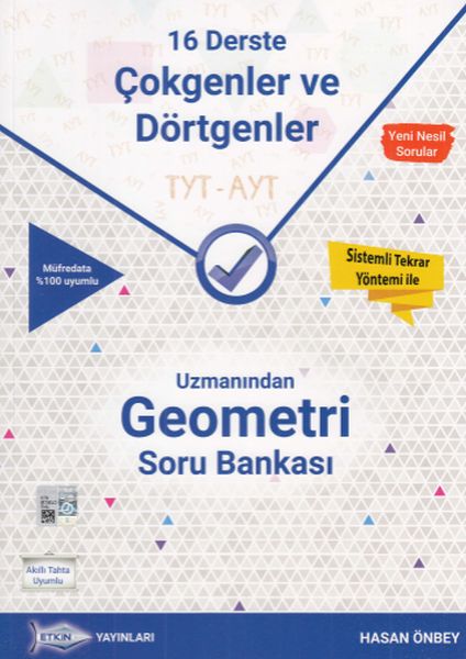 etkin-tyt-ayt-uzmanindan-geometri-soru-bankasi-16-derste-cokgenler-ve-dortgenler-32-00-tl