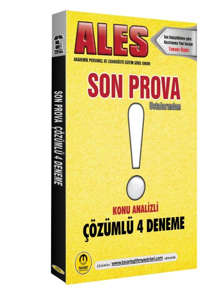 tasari-ales-son-prova-4-cozumlu-deneme