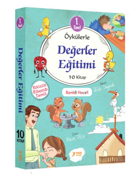 oykulerle-degerler-egitimi-1-siniflar-icin-10-kitap-set