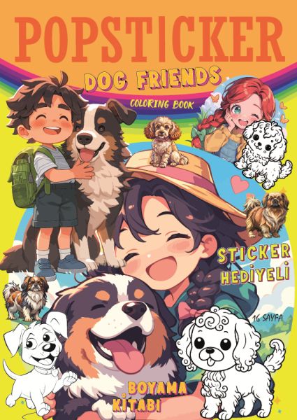 dog-friends-boyama-kitabi-popsticker