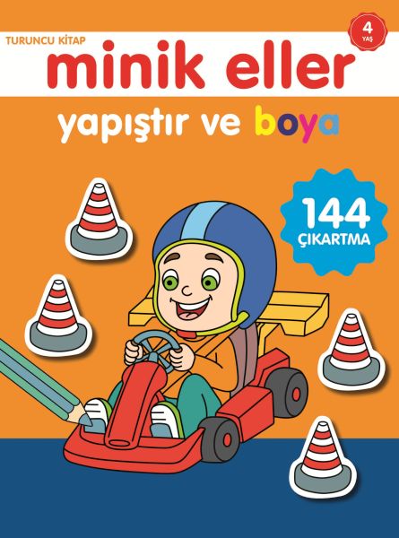 minik-eller-yapistir-ve-boya-turuncu-kitap