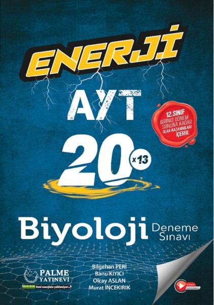 palme-enerji-ayt-biyoloji-20-deneme-sinavi