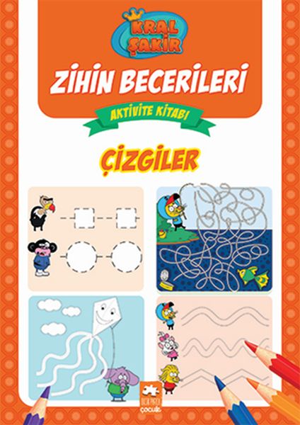 cizgiler-kral-sakir-zihin-becerileri-aktivite-kitabi