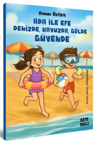 ada-ile-efe-denizde-havuzda-golde-guvende