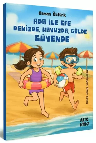 ada-ile-efe-denizde-havuzda-golde-guvende