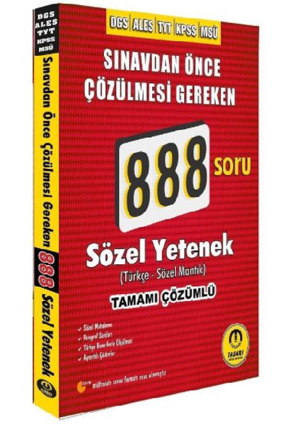 tasari-dgs-ales-tyt-kpss-msu-sozel-yetenek-888-soru-bankasi-cozumlu