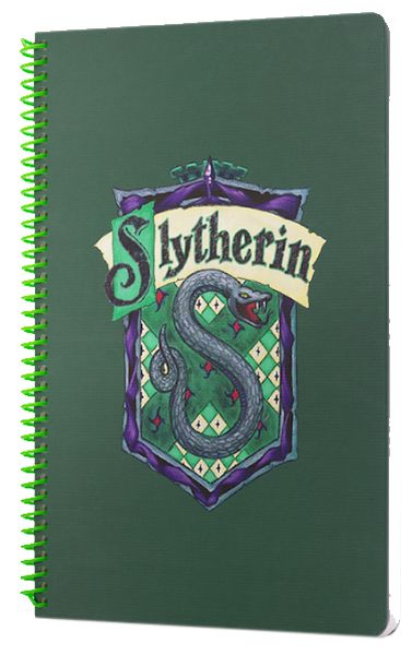 harry-potter-slytherin-spiralli-defter-yesil