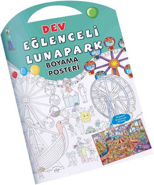 eglenceli-lunapark-dev-boyama-posteri