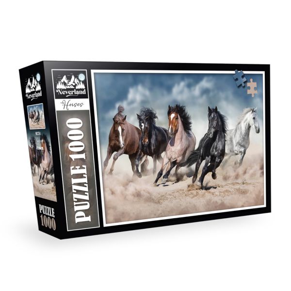 neverland-1000-parca-horses-atlar