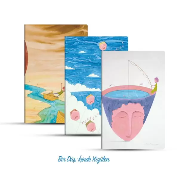 uclu-cizgili-defter-seti-bir-dus-icinde-yuzulen
