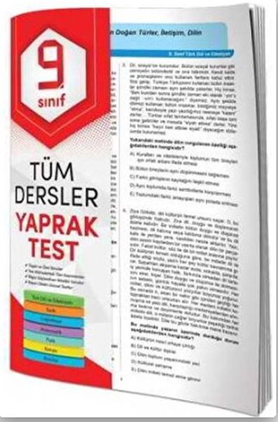 9-sinif-tum-dersler-yaprak-test