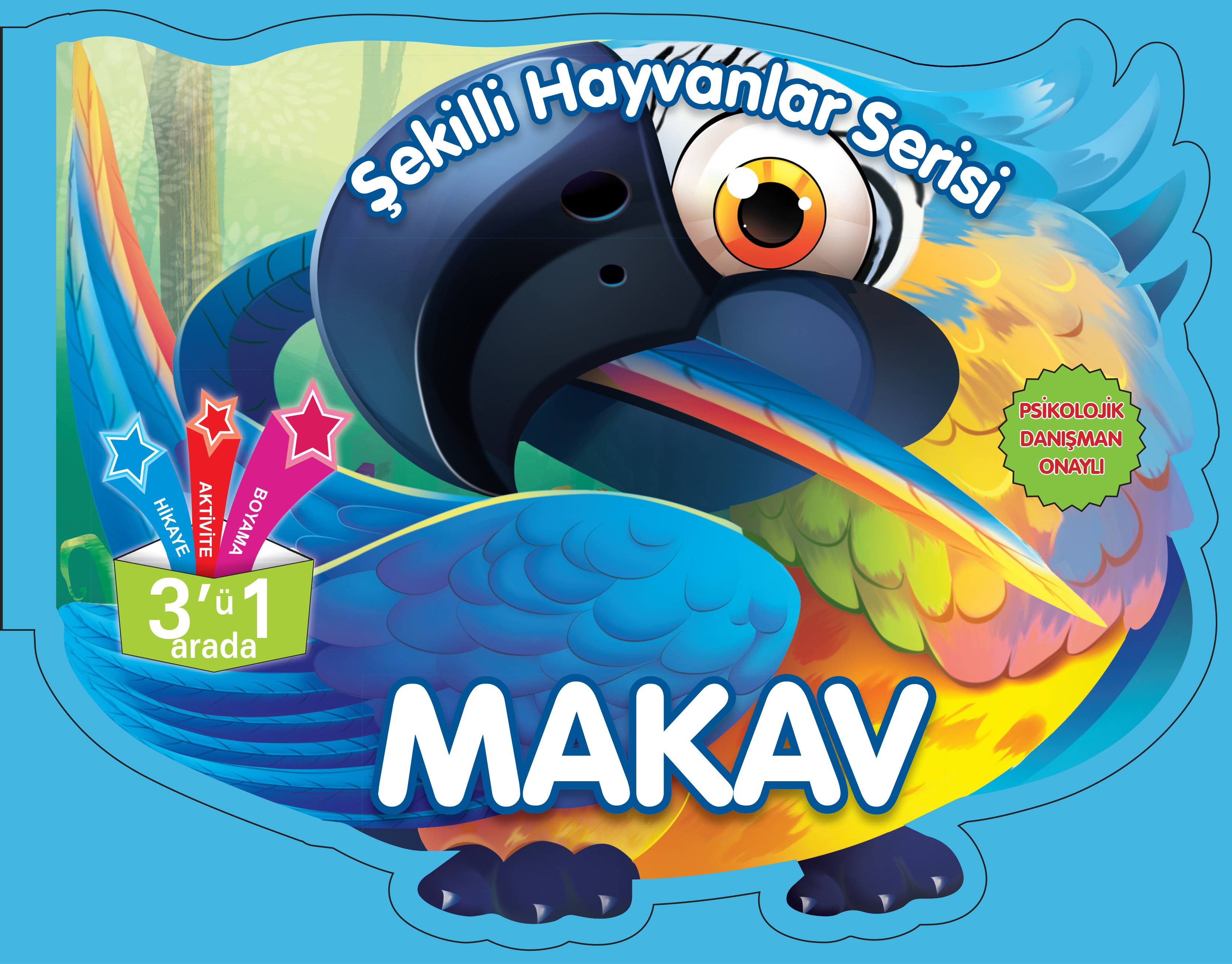 sekilli-hayvanlar-serisi-makav