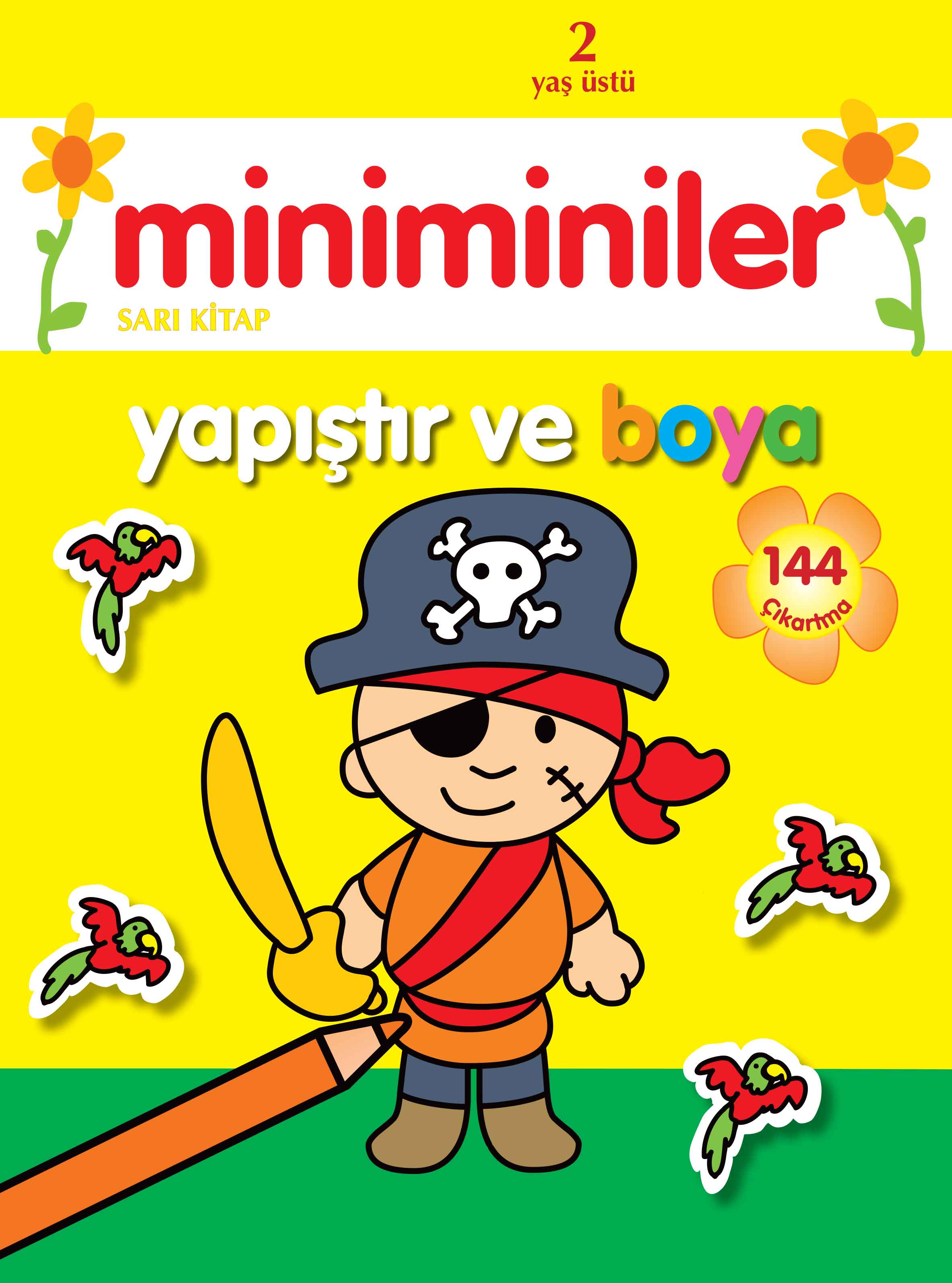 miniminiler-yapistir-ve-boya-sari-kitap