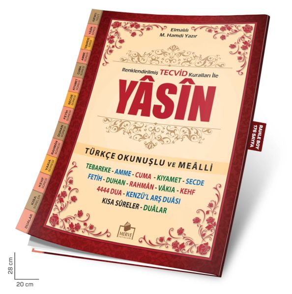 tecvidli-yasini-serif-fihristli-turkce-okunus-ve-mealli-rahle-boy