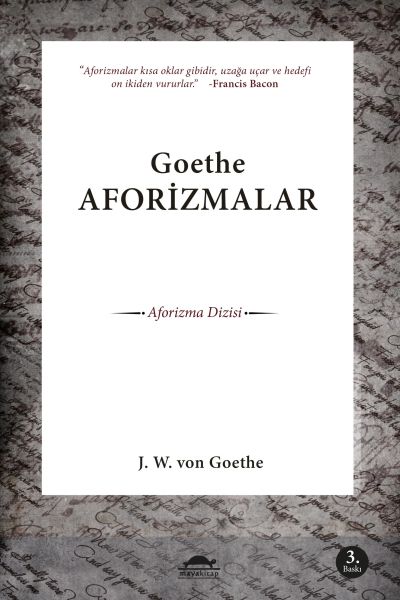 goethe-aforizmalar