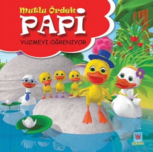 papi-yuzmeyi-ogreniyor-mutlu-ordek