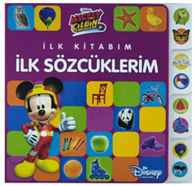 disney-mickey-ve-cilgin-yariscilar-ilk-kitabim-ilk-sozcuklerim