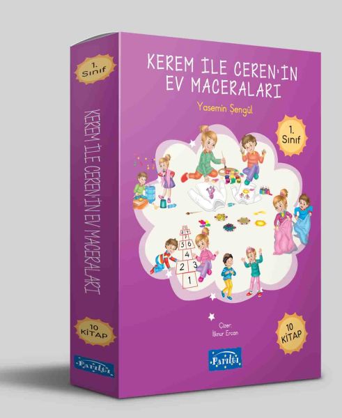 kerem-ile-ceren-in-ev-maceralari-10-kitap-set