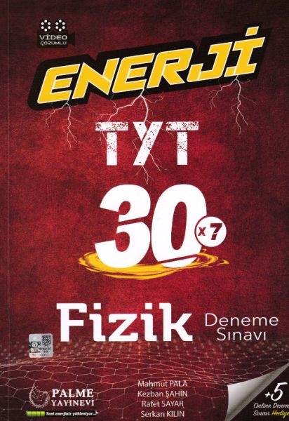 palme-tyt-fizik-enerji-30-deneme-sinavi