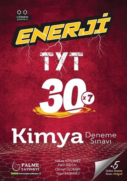 palme-enerji-tyt-kimya-30-deneme-sinavi