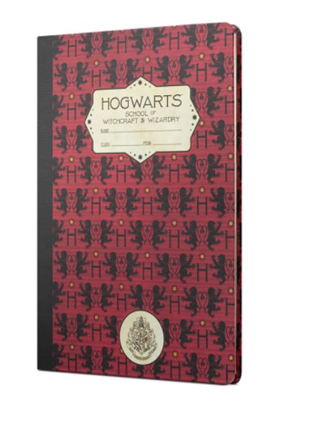 harry-potter-hogwarts-gryffindor-sert-kapak-butik-defter-kirmizi