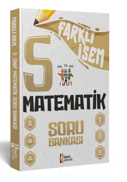 isem-yayincilik-2024-farkli-isem-5-sinif-matematik-soru-bankasi