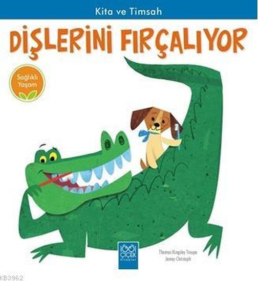 saglikli-yasam-kita-ve-timsah-dislerini-fircaliyor